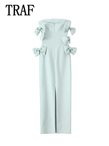 فستان TRAF نسائي ثلاثي الأبعاد