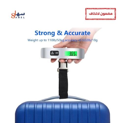 Handheld scale for bags