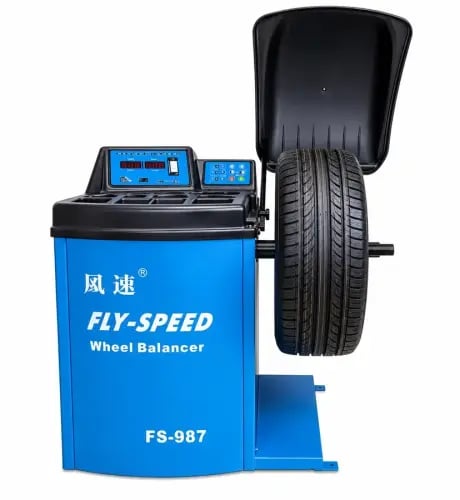 جهاز ترصيص ليزر فلاي سبيد FS-987 مع شاشة رقمية