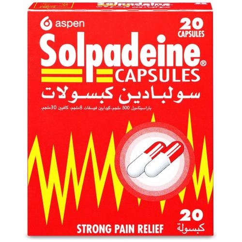 SOLPADEIN CAPS 20PCS