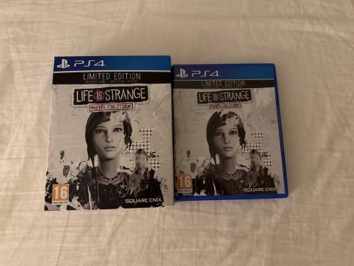 Life is strange BTS collectors Edition PS4 disc