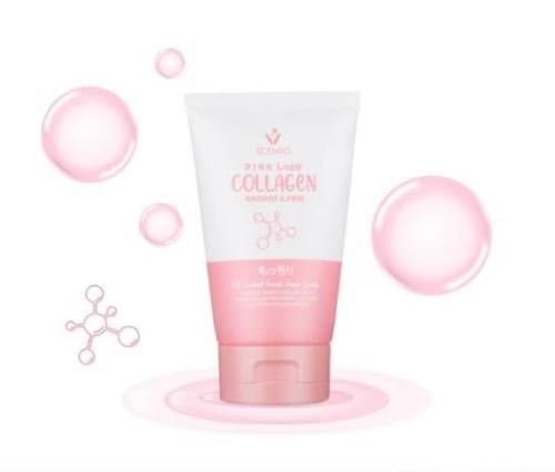 رغوة سينتيو الوردية للوجه المتألقة والمشدودة بالكو...