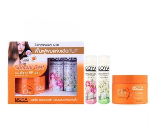 بويا جميع العلاجات لشعر 115 جرام = مزيل العرق 85 م...