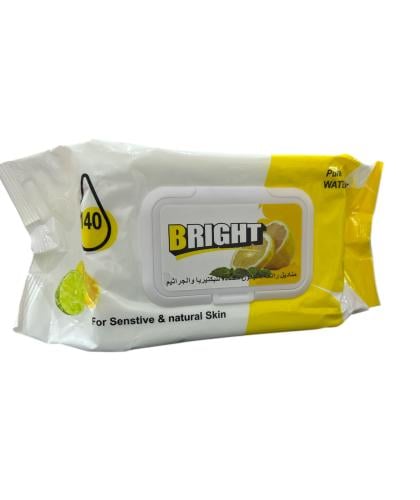 مناديل رائحة الليمون والورد و بدون راىحة مضادة للب...