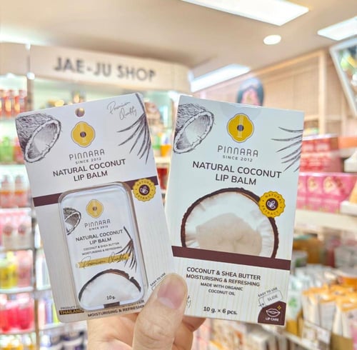 بينارا منذ بلسم الشفاه بجوز الهند الطبيعي،