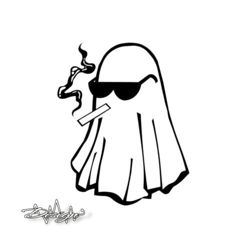 شبح النظارة والسيجارة