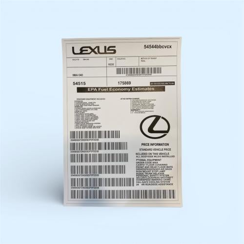 Lexus print