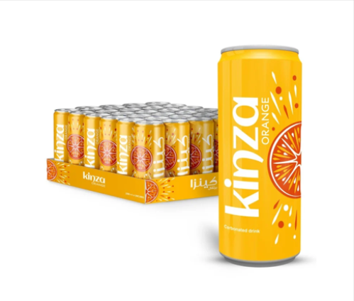 كينزا برتقال مشروب غازي 250 مل30X عبوة