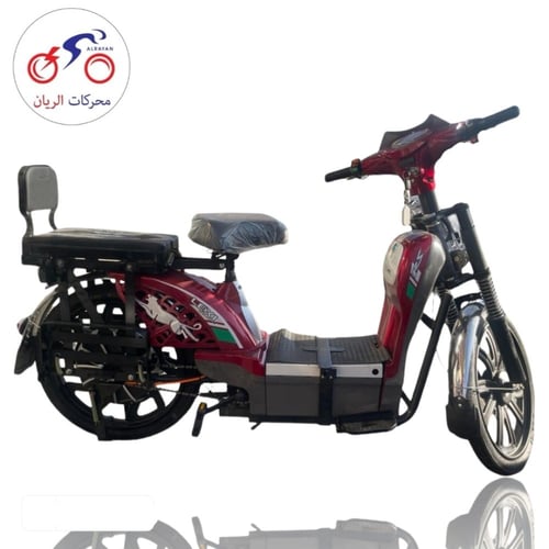 دباب كهربائي مقعد دراجة لون احمر EB-7