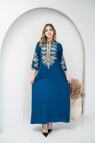 جلابية أفندينا المطرزة – فخامة وراحة - SM - 14