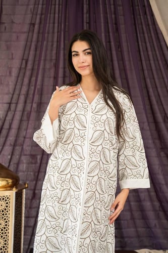 جلابية افندينا بستايل راقي لكل وقت SM -37