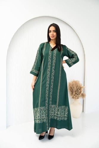 جلابيات أفندينا الفاخرة الصيف صار أشيك مع S M - 6