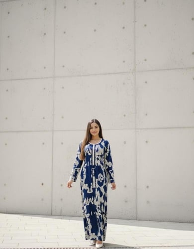 جلابية فسكوز بخامة ناعمة تسرك