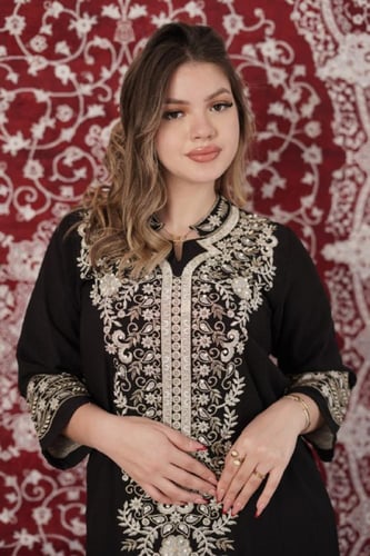 جلابية التطريز الملكي الفاخر 79 - SM