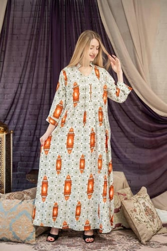 جلابية أفندينا قطن للأجواء الرمضانية والمناسبات ال...