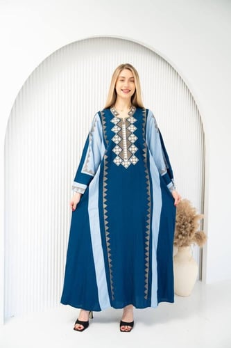 جلابية صيفية تجمع الراحة والكشخة بلا مجهود SM - 4