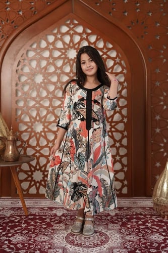 جلابية تراثي أم وبنت | كشخة الهوية العربية SM -75