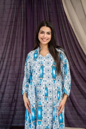 جلابية أفندينا قطن للأجواء الرمضانية والمناسبات ال...