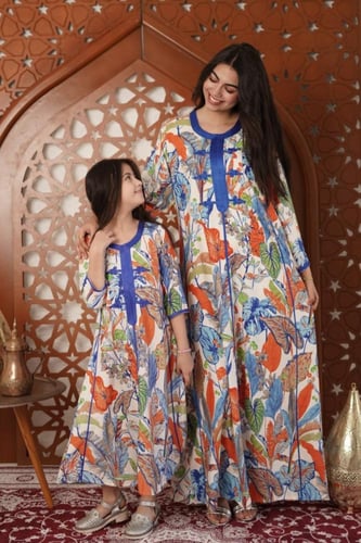 جلابية تراثي أم وبنت | كشخة الهوية العربية SM -75