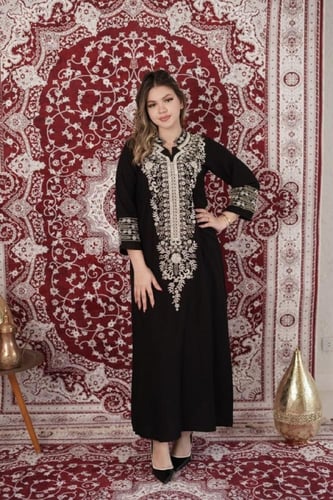 جلابية التطريز الملكي الفاخر 79 - SM