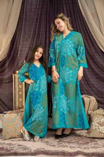 جلابية أم وبنت تميّزكم جديد وحصري SM -33