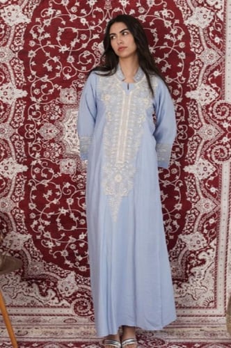 جلابية التطريز الملكي الفاخر 79 - SM