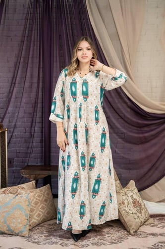 جلابية أفندينا قطن للأجواء الرمضانية والمناسبات ال...