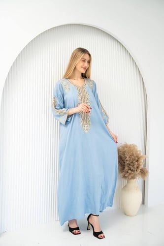 جلابية أفندينا – تصميم كلاسيكي لمسة عصري SM - 8