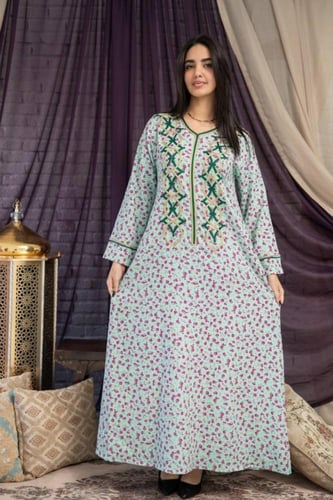 "جلابية أفندينا جكار مشجر – أناقة كل يوم SM -23