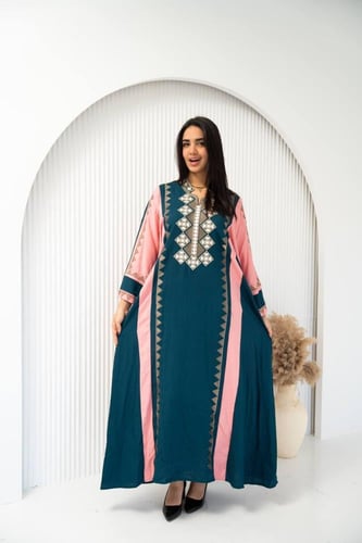 جلابية صيفية تجمع الراحة والكشخة بلا مجهود SM - 4