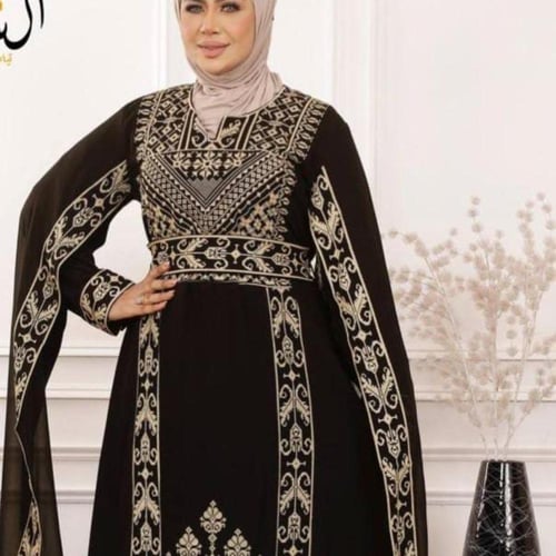 جلابية خليجية تصمميم مميز وانيق A-119