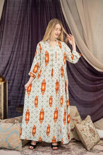 جلابية أفندينا قطن للأجواء الرمضانية والمناسبات ال...