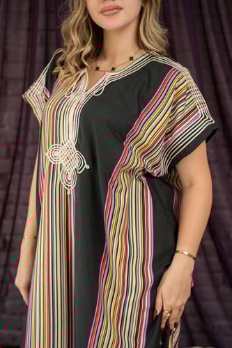 جلابية الفراشة.. حرية حركة وأناقة للأم والبنت SM -...