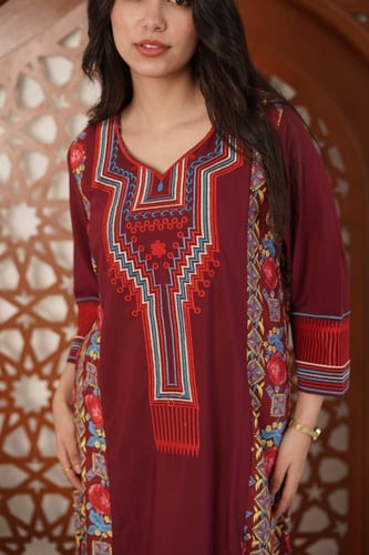 جلابية تراثي أم وبنت | كشخة الهوية العربية SM -75