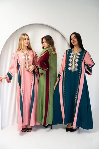 جلابية صيفية تجمع الراحة والكشخة بلا مجهود SM - 4