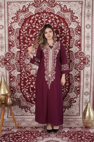 جلابية التطريز الملكي الفاخر 79 - SM