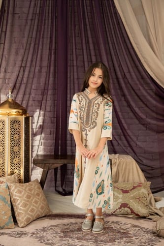 جلابية أم وبنتها… أناقة تليق بالبيت واللمّة SM - 4...