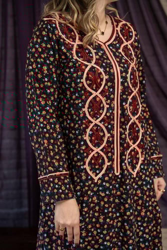 "جلابية أفندينا جكار مشجر – أناقة كل يوم SM -23