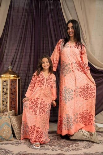 جلابية أم وبنت تميّزكم جديد وحصري SM -33