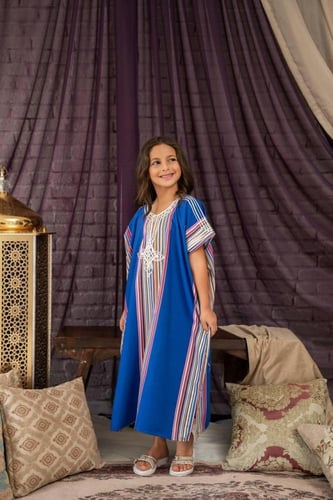 جلابية الفراشة.. حرية حركة وأناقة للأم والبنت SM -...