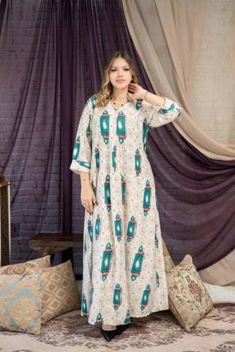 جلابية أفندينا قطن للأجواء الرمضانية والمناسبات ال...