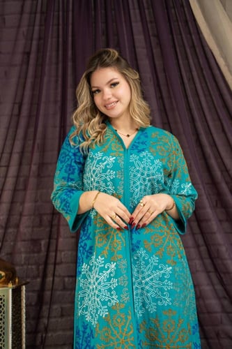 جديد وحصري | جلابية مطرزة تميّزكم عن الاخرين SM -4...