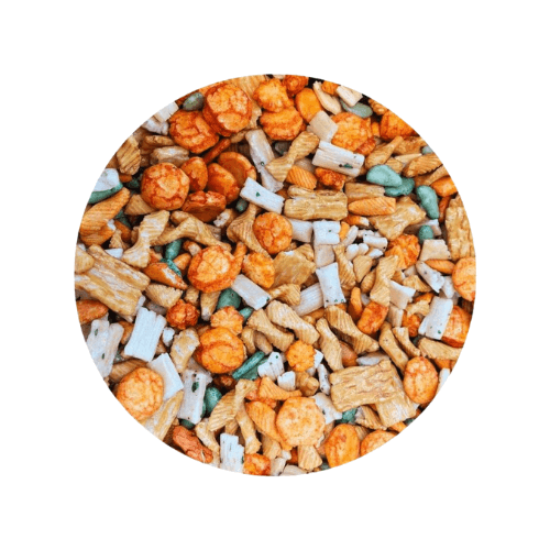 مكسرات مشكلة ملون