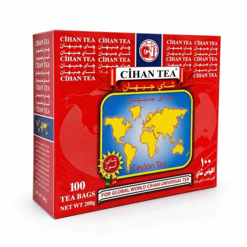 شاي جيهان اسود 100 كيس