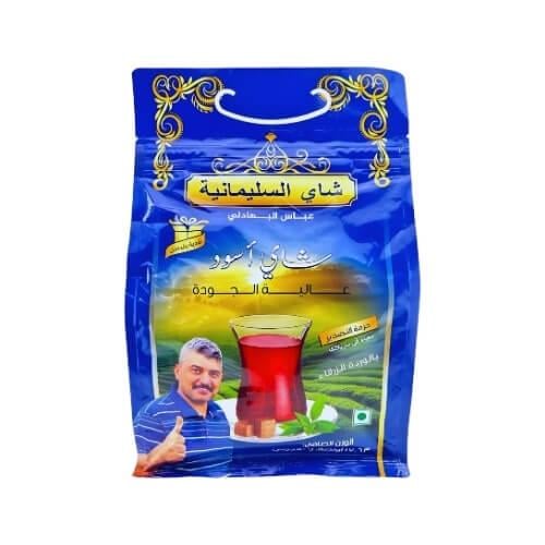 شاي السليمانية خلطة عباس البهادلي بالوردة الزرقاء...