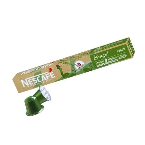 نسكافية برازيلي لونجو وسط قوة 8 (10جرام)