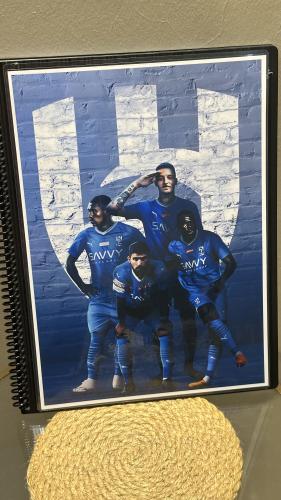 ملف انجاز الهلال(20 جيب ) + 6 فواصل