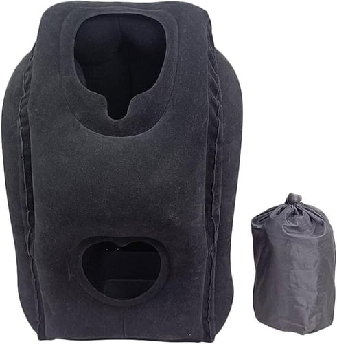 وسادة هوائية للرقبة / للسفر والطائرة قابلة للنفخ