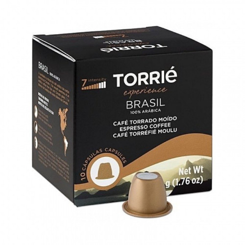 كبسولات اسبريسو برازيل من توري 10 كبسولة