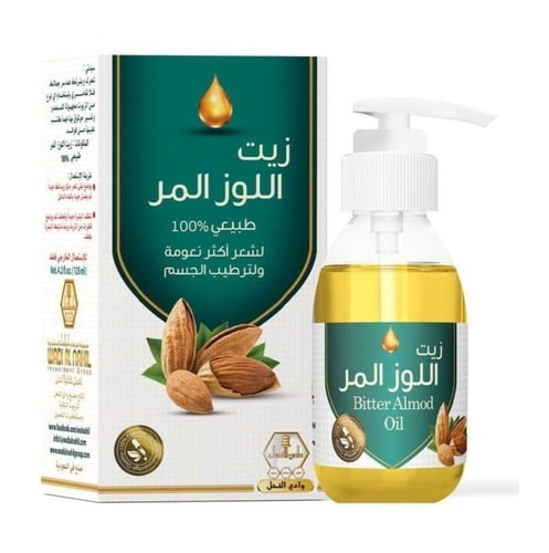 وادى النحل زيوت للعناية بالجسم والشعر - 125 مل